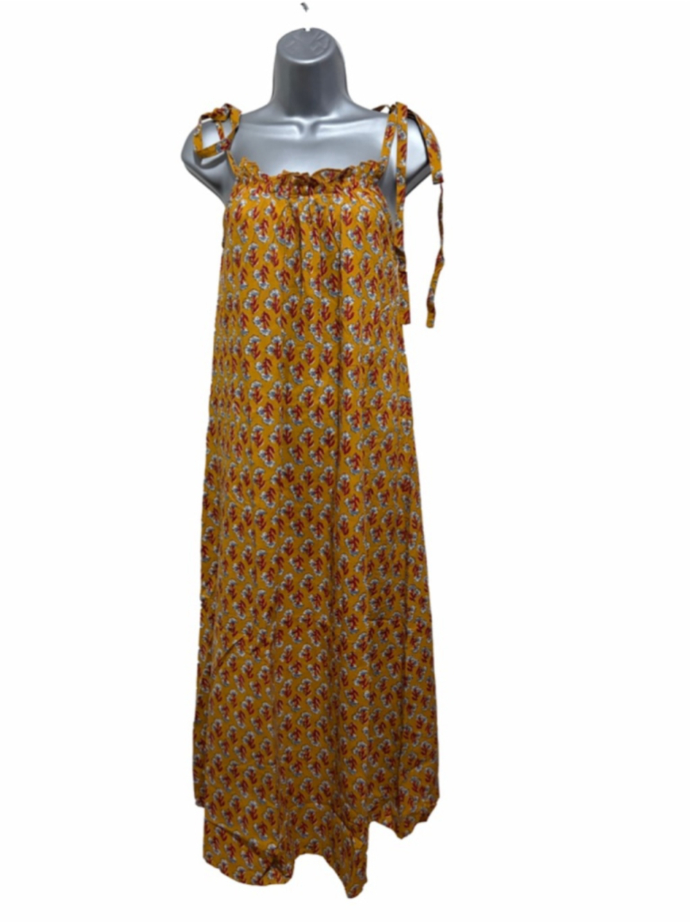 NWOT Ex Voto Iris Sundress
Tie-Shoulder Maxi XS/S